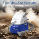 Koblenz Wd402 Kg4 Portable Wetdry Vacuum Cleaner, 3 Gallon Tank, White+Blue Koblenz Wd402 Kg4 Portable Wetdry Vacuum Cleaner, 3 Gallon Tank, White+Blue
