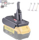 Adapter Dw20V8 For Dewalt 20V Lithium Battery Converted To Replace For Dyson V8 Battery, Works With Dyson V8 Series Animal Absolute Vacuum Cleaneronly Adapter Adapter Dw20V8 For Dewalt 20V Lithium Battery Converted To Replace For Dyson V8 Battery, Works With Dyson V8 Series Animal Absolute Vacuum Cleaneronly Adapter