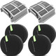 3418 3402 3774F Filters For Bissell Surfacesense 3418 3415 Multiclean 3402 3774F 3409 3774 3774G 3775 3404 Powerlifte Upright Vacuums