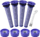 Lemige 4 Prefilters And 4 Postfilters Compatible With Dyson V7, V8 Animal And Absolute Vacuum, Compare To Part 96566101 And 96747801
