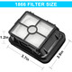 1866 Filter For Bissell Crosswave Pet Pro Vacuum 1785 2554A 2211W 2306A 2304P 1785A Crosswave Cordless Max Vacuum Cleaner Parts Replace 1608684 4 Pack