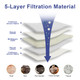 10 Pack Vacuum Bags For Eufy Clean X8 Pro X10 Pro Omni Robot Vacuum, Large Capacity Disposable Bag