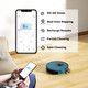 Okp Lidar Robot Vacuum Cleaner 3800Pa Suction Power, Lidar Navigation, Nogo Zone, Smart Mapping Home Robotic Vacuum, Selfcharging, Wifiappalexa Control, For Pet Hair, Carpet, Hard Floor, Tile