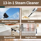 Steam Mop For Hardwood Cleaning, Steam Cleaner, Multipurpose Adapter Accessories, Floor Steamer, Lightweight, 20Ft Power Cord, 2 Pads, 1200W, 300Ml Water Capacity, 18 Secs Heat Up By Sandoo, Sc1050 Steam Mop For Hardwood Cleaning, Steam Cleaner, Multipurpose Adapter Accessories, Floor Steamer, Lightweight, 20Ft Power Cord, 2 Pads, 1200W, 300Ml Water Capacity, 18 Secs Heat Up By Sandoo, Sc1050