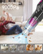 Sendowtek Handheld Vacuum Cordless For Car, Rechargeable Vacuum Hoover 9000Pa Batterypowered Hand Held Vacuuming Hoover Portable Cleaner Car Vac For Home Pet Office