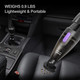 Car Vacuum Cordless, Rechargeable Handheld Mini Portable Vacuum Cleaner With Attachments, Filters And Storage Bag, Suitable For Car, Home Purple Button