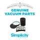 Simplicity Vacuums Sf60 Hepa Filter Set For Spiffy Bagless Stick Vacuum Cleaner, S60 Filter Only