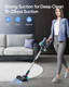 Cordless Vacuum Cleaner,23Kpa Powerful Cordless Vacuum,40 Mins Runtime,Detachable Battery,1.5L Dust Cup,6 In 1 Lightweight Cordless Stick Vacuum Cleaner For Hardwood Floor Pet Hair,Car,Blueblack Cordless Vacuum Cleaner,23Kpa Powerful Cordless Vacuum,40 Mins Runtime,Detachable Battery,1.5L Dust Cup,6 In 1 Lightweight Cordless Stick Vacuum Cleaner For Hardwood Floor Pet Hair,Car,Blueblack