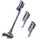 Tikom Cordless Vacuum Cleaners For Home V700, Stick Vacuum Cleaner With 450W 33Kpa Strong Suction, 40Mins Max, 1.3L Dust Cup, Good For Carpet, Pet Hair, Hard Floor, Bright Purple Tikom Cordless Vacuum Cleaners For Home V700, Stick Vacuum Cleaner With 450W 33Kpa Strong Suction, 40Mins Max, 1.3L Dust Cup, Good For Carpet, Pet Hair, Hard Floor, Bright Purple