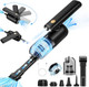 9000Pa Handheld Vacuum Cleaner With Led Light 180° Foldable Multifunctional Vacuum Cleaner For Blowing Vacuuming Pumping Strong Suction Rechargeable Mini Vacuums For Car Home Office 9000Pa Handheld Vacuum Cleaner With Led Light 180° Foldable Multifunctional Vacuum Cleaner For Blowing Vacuuming Pumping Strong Suction Rechargeable Mini Vacuums For Car Home Office