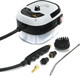 Uniqus High Temperature Pressurized Steam Cleaner 2500W Handheld High Pressure Steam Cleaning Machine Portable 110V 1000Ml Tank For Kitchen Toilet Car White 190X150X130Mm Uniqus High Temperature Pressurized Steam Cleaner 2500W Handheld High Pressure Steam Cleaning Machine Portable 110V 1000Ml Tank For Kitchen Toilet Car White 190X150X130Mm