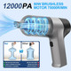 Car Vacuum Portable Cordless 12000Pa Handheld Vacuum Cordless With Brushless Motor, 3 In 1 Mini Vacuum Cleaner High Power Rechargeable Hand Held Car Vacuum For Car,Pet,Office,Home