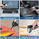 Car Vacuum Portable Cordless 12000Pa Handheld Vacuum Cordless With Brushless Motor, 3 In 1 Mini Vacuum Cleaner High Power Rechargeable Hand Held Car Vacuum For Car,Pet,Office,Home