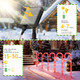160 Red LED d Solar Candy Cane Lights,20 Pack Christmas Decorations Outdoor, Solar Powered Pathway Lights Outside,8 Modes Landscape Lights Walkway Markers with Stakes for Garden Yard Patio Xmas