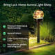 Solar Pathway Lights Outdoor Solar Garden Stake LED Colour Changing Globe Garden Lights,Decorative Yard Waterproof Lights Birthday s for Mom for Yard Patio Walkway Landscape (4 Pack)