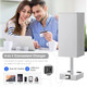 Bedside Table Lamp Touch Control, with USB C+A Charging Ports & Dual AC Outlets, 3-Way Nightstand Lamp for Bedroom with LampShade Living Room Office(LED Dimmable Bulb Included) Bedside Table Lamp Touch Control, with USB C+A Charging Ports & Dual AC Outlets, 3-Way Nightstand Lamp for Bedroom with LampShade Living Room Office(LED Dimmable Bulb Included)