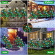 Christmas Decorations Outdoor 4 Sets Solar Christmas Tree with 80pcs Multi-Color C6 Snowflake Led Lights 8 Lighting Modes Waterproof Pathway Lights for Outside House Garden Yard Front Porch Door Christmas Decorations Outdoor 4 Sets Solar Christmas Tree with 80pcs Multi-Color C6 Snowflake Led Lights 8 Lighting Modes Waterproof Pathway Lights for Outside House Garden Yard Front Porch Door