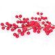 Artiflr 4 Pack Artificial Red Berry Stems Holly Christmas Berries for Festival Holiday Crafts and Home Decor, 20 Inches Burgundy Berry Floral Christmas Tree Decorations