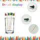 200Pcs Christmas Trees Cocktail Picks,Christmas Trees Shape Fruit Toothpick,Party Toothpicks for Appetizers Cocktail Decorations for Party Supplies