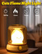 Ghost Campfire Night Light for Adult, Cute Flameless Kerosene Lamp, Rechargeable Portables Camping Light, Halloween Christmas Decor for Desktop, Bedroom, Sink Counter Lighting Ghost Campfire Night Light for Adult, Cute Flameless Kerosene Lamp, Rechargeable Portables Camping Light, Halloween Christmas Decor for Desktop, Bedroom, Sink Counter Lighting