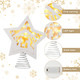 Christmas Tree Topper Led Lighted Treetop Nativity Christmas Tree Star White Pentagram Tree Top Xmas Star Treetop Decor for Christmas Tree Decoration Winter Wedding Party 8.7 x 10.8 Inch Christmas Tree Topper Led Lighted Treetop Nativity Christmas Tree Star White Pentagram Tree Top Xmas Star Treetop Decor for Christmas Tree Decoration Winter Wedding Party 8.7 x 10.8 Inch