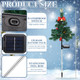 2 Pcs Solar Christmas Tree Garden Stake Lights Outdoor Christmas Tree Yard Decorations Multicolor Solar Stakes for Pathway Lawn Patio Xmas Ornament (Vibrant Style) 2 Pcs Solar Christmas Tree Garden Stake Lights Outdoor Christmas Tree Yard Decorations Multicolor Solar Stakes for Pathway Lawn Patio Xmas Ornament (Vibrant Style)