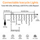 Blingstar Icicle Lights Christmas Lights Outdoor 49.2 Ft 440 LED Extendable Dripping Lights 8 Modes Warm White Icecycle String Lights Cascade for Indoor Outside Xmas Holiday House Decor, Clear Wire Blingstar Icicle Lights Christmas Lights Outdoor 49.2 Ft 440 LED Extendable Dripping Lights 8 Modes Warm White Icecycle String Lights Cascade for Indoor Outside Xmas Holiday House Decor, Clear Wire