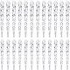 Blulu 24 Pieces Clear Icicle Ornaments Plastic Icicle for Christmas Holiday Tree or Wedding Decoration 5 Inch and 5-9/10 Inch Blulu 24 Pieces Clear Icicle Ornaments Plastic Icicle for Christmas Holiday Tree or Wedding Decoration 5 Inch and 5-9/10 Inch