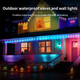 Permanent Outdoor RGB Lights - IP67 Waterproof Smart LED Eaves Lights with App/Remote Control,for Christmas and All Holiday Decor,Daily and Accent Lighting,House Roof,Garden Lighting (100FT,60LEDs) Permanent Outdoor RGB Lights - IP67 Waterproof Smart LED Eaves Lights with App/Remote Control,for Christmas and All Holiday Decor,Daily and Accent Lighting,House Roof,Garden Lighting (100FT,60LEDs)