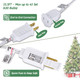 Christmas Lollipop Pathway String Lights, 15.5FT Outdoor Candy Lights with 10 Lights, Connectable Path Lights with Stakes, Festive Waterproof Decoration for Yard, Garden, Xmas Tree