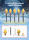 Brightown 2 Pack Strawberry C9 Christmas Pathway Lights Outdoor - Total 34.8 Feet 20 LED Christmas Walkway Lights, Christmas Lights Outdoor Decorations for Yard Lawn Holiday Outside, Warm White Brightown 2 Pack Strawberry C9 Christmas Pathway Lights Outdoor - Total 34.8 Feet 20 LED Christmas Walkway Lights, Christmas Lights Outdoor Decorations for Yard Lawn Holiday Outside, Warm White