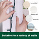 Brightown White Light Clips - Strongly Sticky with 25-Clips, 30-Stickers Christmas Light Clips, UV-Resistant Material, Decorate Damage- Cable Clips for Indoor Outdoor String Lights Brightown White Light Clips - Strongly Sticky with 25-Clips, 30-Stickers Christmas Light Clips, UV-Resistant Material, Decorate Damage- Cable Clips for Indoor Outdoor String Lights