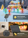 Brightown Solar Jumbo C9 Christmas Lights Outdoor - 18FT 10 LED C9 Christmas Pathway Lights with Remote, Timer,8 Modes, Solar Christmas Outdoor Decorations for Lawn Walkway Outside Holiday, Multicolor Brightown Solar Jumbo C9 Christmas Lights Outdoor - 18FT 10 LED C9 Christmas Pathway Lights with Remote, Timer,8 Modes, Solar Christmas Outdoor Decorations for Lawn Walkway Outside Holiday, Multicolor