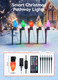 Brightown Smart C9 LED Christmas Lights Outdoor House, 50Ft 75 LED RGB Christmas Pathway Lights with 58 Preset Modes, App or Remote Control, Music Sync, Memory and Timer Function for Indoor/Outside Brightown Smart C9 LED Christmas Lights Outdoor House, 50Ft 75 LED RGB Christmas Pathway Lights with 58 Preset Modes, App or Remote Control, Music Sync, Memory and Timer Function for Indoor/Outside
