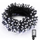 Brizled White Christmas Lights, 78.74ft 240 LED Mini String Lights Connectable, Plugin Christmas String Lights Outdoor, 8 Modes Christmas Tree Lights Waterproof for Indoor Outside Xmas Garden Decor
