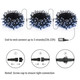 Brizled White Christmas Lights, 78.74ft 240 LED Mini String Lights Connectable, Plugin Christmas String Lights Outdoor, 8 Modes Christmas Tree Lights Waterproof for Indoor Outside Xmas Garden Decor