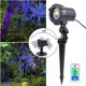 Laser Christmas Lights,Outdoor Garden Laser Lights Projector, Motion Star 3 Color Red Green Blue,Water Proof,Suitable for Outdoor Garden Decorative Lights