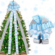 Capoda Christmas Tree Topper Bow 44'' x 12 Large Blue Christmas Tree Decoration Snowflake Ribbon Winter Flower Topper Wreath Bow with 3 Yards Long Ribbon Merry Christmas Garland for Xmas Home Decor Capoda Christmas Tree Topper Bow 44'' x 12 Large Blue Christmas Tree Decoration Snowflake Ribbon Winter Flower Topper Wreath Bow with 3 Yards Long Ribbon Merry Christmas Garland for Xmas Home Decor