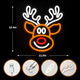 Christmas Elk Neon Sign for Wall Decor Dimmable Christmas Neon Sign Light Deer Led Neon Night Light Up Animal Neon Sign for Bedroom Children Kids Living Room Winter Home Party Christmas Elk Neon Sign for Wall Decor Dimmable Christmas Neon Sign Light Deer Led Neon Night Light Up Animal Neon Sign for Bedroom Children Kids Living Room Winter Home Party