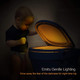 Chunace Toilet Bowl Night Light 2 Pack - 16-Color Changing & Rechargeable LED Lamp with Motion Sensor Activated for Bathroom Decor - Cool & Unique Gadgets for Men and Kids Birthday