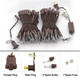 150 LED Warm White Christmas String Lights, 50 FT Brown Wire, UL Connectable, Xmas Lights Outdoor or Indoor (Warm White)