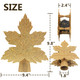 Christmas Tree Topper Lighted Star with Snowflake Projector, 3D Hollow Sparkling Star Christmas Tree Topper with Rotating Magic Gold Snowflake Projector for Christmas Tree Ornament Decorations