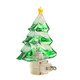 Snow Covered Christmas Tree Holiday Decor Night Lights - Includes 5W C7 and Rotational Socket with On/Off Switch