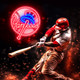 Baseball Neon Signs for Wall Decor, Baseball Neon Sign, Dimmable Baseball Team LED Neon Light Sign for Bar Boys Room Bedroom Man Cave, Christmas for Children,Boys,Baseball Fans and Friends