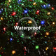 Solar Net Christmas Lights Colorful, 192 LED Net Lights Outdoor Mesh Lights, Waterproof 8 Modes Solar Powered String Lights for Shrubs, Garden, Bushes, Trunk, Halloween, Xmas Tree Decor