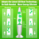 LED Green Liquid Motion Lamp: Color Changing Night Light for Kids Adults, 13" Small Table Lamps for Home Bedroom Decor, Christmas Lights Indoor Decorations, Birthday s for Boys Girls LED Green Liquid Motion Lamp: Color Changing Night Light for Kids Adults, 13" Small Table Lamps for Home Bedroom Decor, Christmas Lights Indoor Decorations, Birthday s for Boys Girls