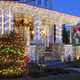 Christmas Lights, Christmas Decorations Outdoor Indoor 416 LEDs 34FT with 8 Modes Icicle String Lights, Waterproof Christmas Lights for House, Garden, Holiday, Wedding Party, Yard Decor