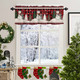 Christmas Snowman Curtain Valances for Windows Living Room, Winter Snowflake Xmas Tree Curtain Toppers and Valances for Bedroom, Bird Red Black Plaid Rod Pocket Kitchen Curtains Valances 54"x18" Christmas Snowman Curtain Valances for Windows Living Room, Winter Snowflake Xmas Tree Curtain Toppers and Valances for Bedroom, Bird Red Black Plaid Rod Pocket Kitchen Curtains Valances 54"x18"