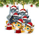DECORLUXES Set 2 Christmas Ornaments 3.1" -3 Cute Cat Christmas, Xmas Acrylic Ornaments, Christmas Tree Hanging, Tree Topper Ornaments - Christmas Tree Decoration Ornament DECORLUXES Set 2 Christmas Ornaments 3.1" -3 Cute Cat Christmas, Xmas Acrylic Ornaments, Christmas Tree Hanging, Tree Topper Ornaments - Christmas Tree Decoration Ornament
