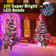 d Set of 2 Solar Christmas Tree 39 Inch Outdoor Christmas Tree with 100 LEDs, 8 Flashing Patterns with Ornaments for Outsdie Holiday Display Yard Front Porch Pathway Grave Cemetery Decor d Set of 2 Solar Christmas Tree 39 Inch Outdoor Christmas Tree with 100 LEDs, 8 Flashing Patterns with Ornaments for Outsdie Holiday Display Yard Front Porch Pathway Grave Cemetery Decor